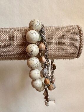 Handmade MultiStrand Bracelet from Iceland, New Artisan Made